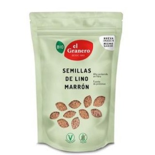 Semillas de lino marrón 400gr. BIO