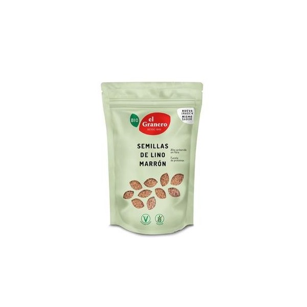 Semillas de lino marrón 400gr. BIO