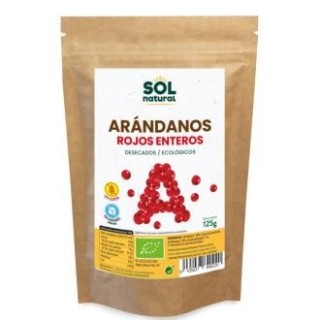 Arándanos rojos de Canadá 125gr. BIO S/A