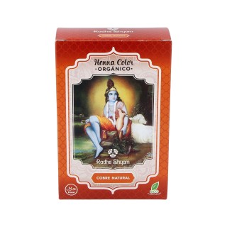 Henna en polvo Cobre Natural 100gr. Radhe Shyam