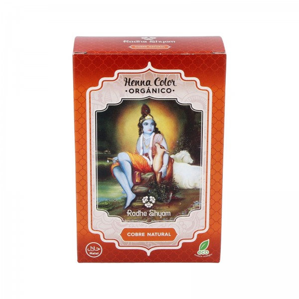 Henna en polvo Cobre Natural 100gr. Radhe Shyam