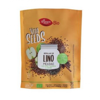 VITASEEDS semillas lino, chía, manzana 200gr. BIO
