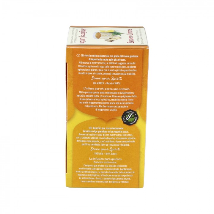YOGI TEA Jengibre y Limón 17 bolsitas