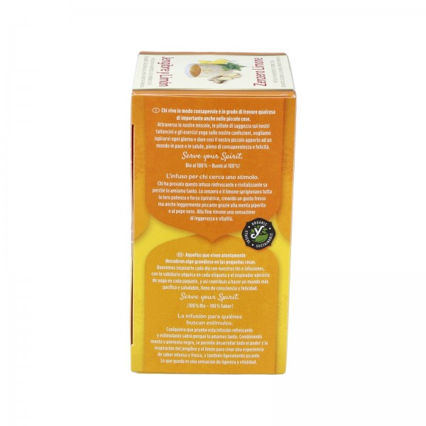 YOGI TEA Jengibre y Limón 17 bolsitas