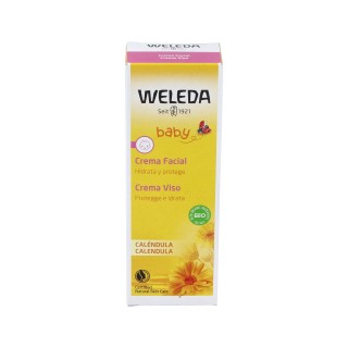 Crema facial de caléndula para bebé 50 ml.