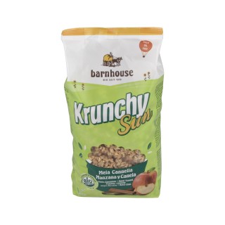 Muesli Krunchy Sun manzana-canela 750gr BIO