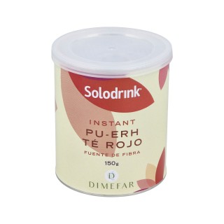 Solodrink Té rojo Pu-erh bote instan.150gr
