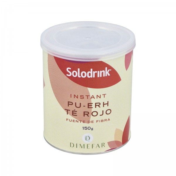 Solodrink Té rojo Pu-erh bote instan.150gr