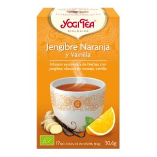 Yogi Tea Jengibre Naranja 17 filtros