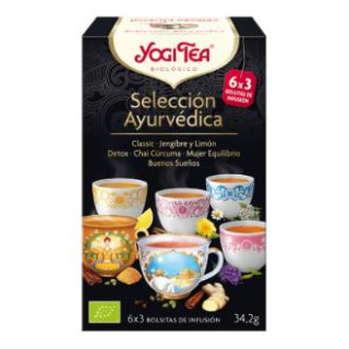 Yogi Tea Selección Ayurvédica 6x3 filtros