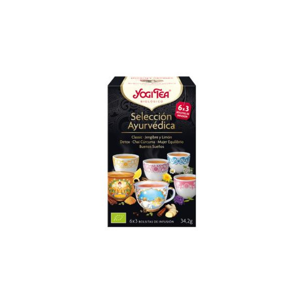 Yogi Tea Selección Ayurvédica 6x3 filtros