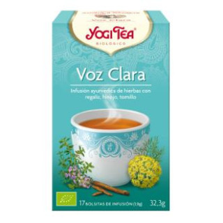 Yogi Tea Voz Clara 17 filtros
