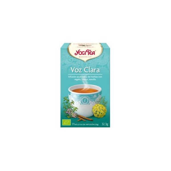 Yogi Tea Voz Clara 17 filtros
