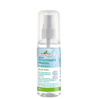 Desodorante mineral aloe vera líquido 80ml Corpore Sano